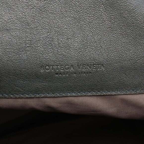 BOTTEGA VENETA Blue Leather Intrecciato Backpack main image 7